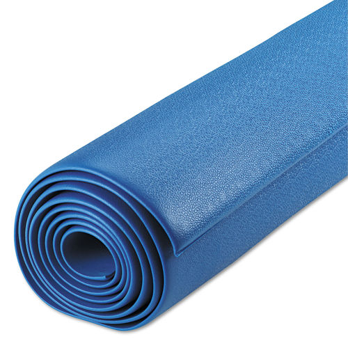 Clorox Anti-Microbial Cushioned Foam Bathtub Mat, Blue, 17 x 36 