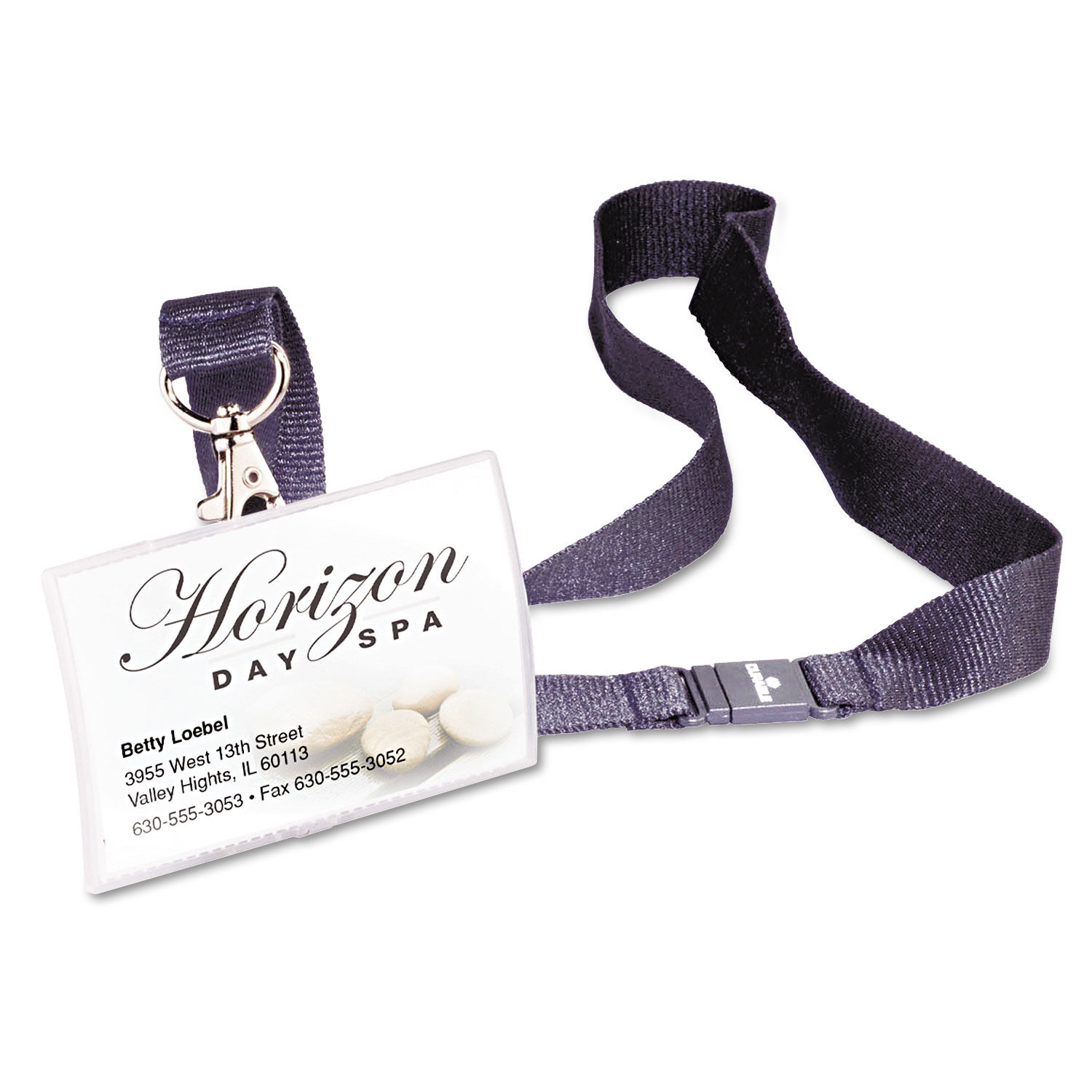 ClickFold Convex Name Badge Holder by Durable® DBL821719