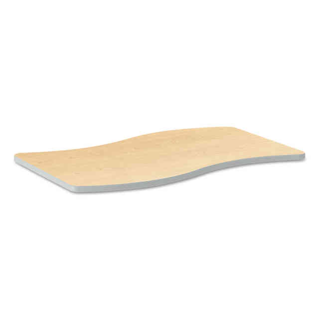 Build Ribbon Shape Table Top, 54w x 30d, Natural Maple Build Ribbon Shape Table Top, 54w x 30d, Natural Maple