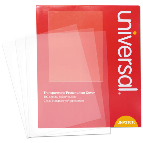 Black and White Laser Printer Transparency Film by Universal® UNV21010