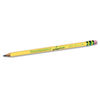 DIX13304 - Ticonderoga Laddie Woodcase Pencil with Microban Protection, HB (#2), Black Lead, Yellow Barrel, Dozen