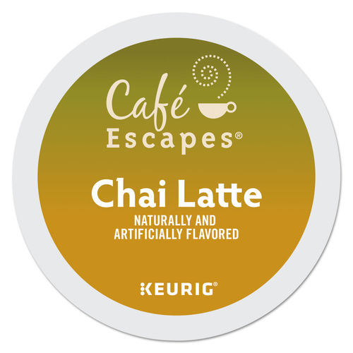 Cafe Escapes Chai Latte KCups by Café Escapes® GMT6805CT