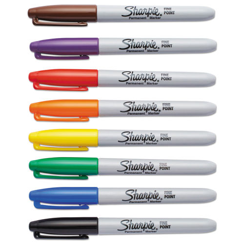 Sharpie Permanent Markers Fine Point Assorted