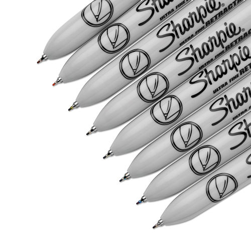 Sharpie Fine Point Permanent Marker, Assorted Colors - 8 pack