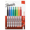 SAN1742025 - Retractable Permanent Marker, Extra-Fine Needle Tip, Assorted Colors, 8/Set