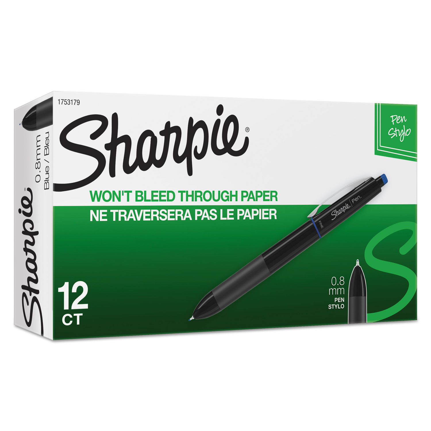 Porous Point Retractable Permanent Water Resistant Pen by Sharpie