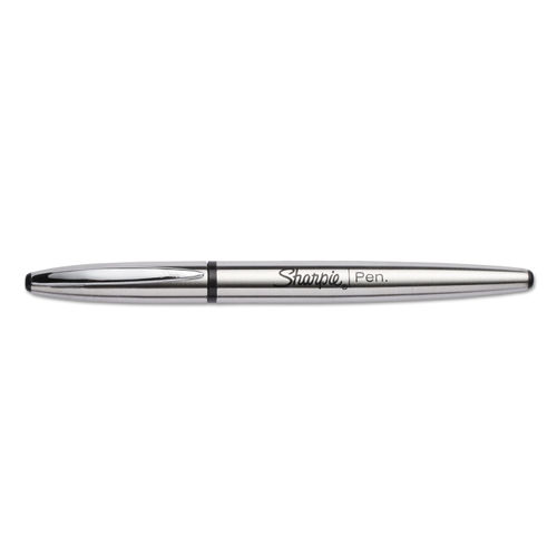 Sharpie Stainless Steel Pen, Fine Point - Black