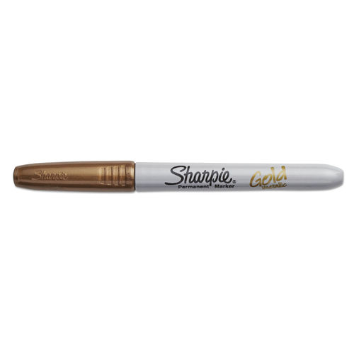 Sharpie Permanent Markers, Metallic Gold