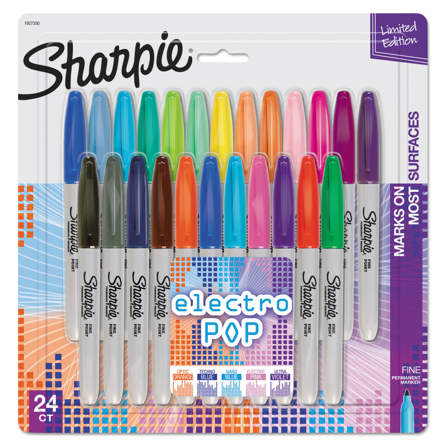 box of sharpie markers