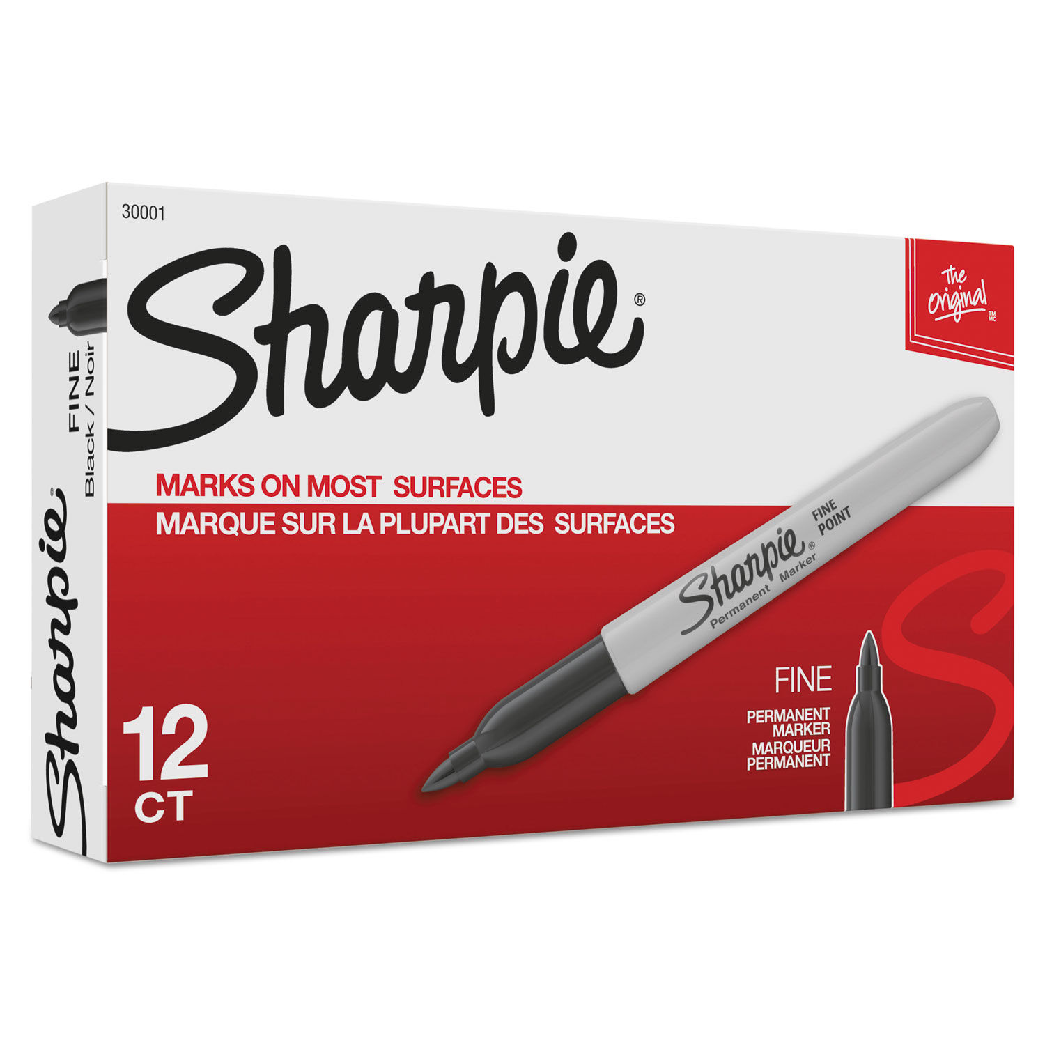 NEW 5 x Sharpie Pen Fine Tip Black Permanent Marker Sharpies Markers Set  Pack!