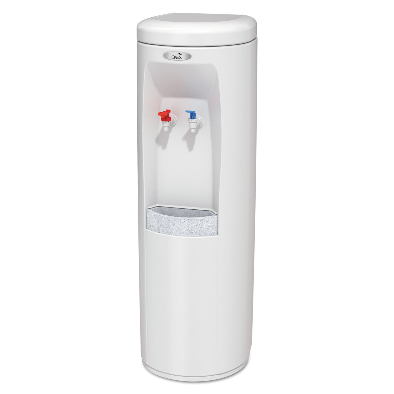 white hot water dispenser