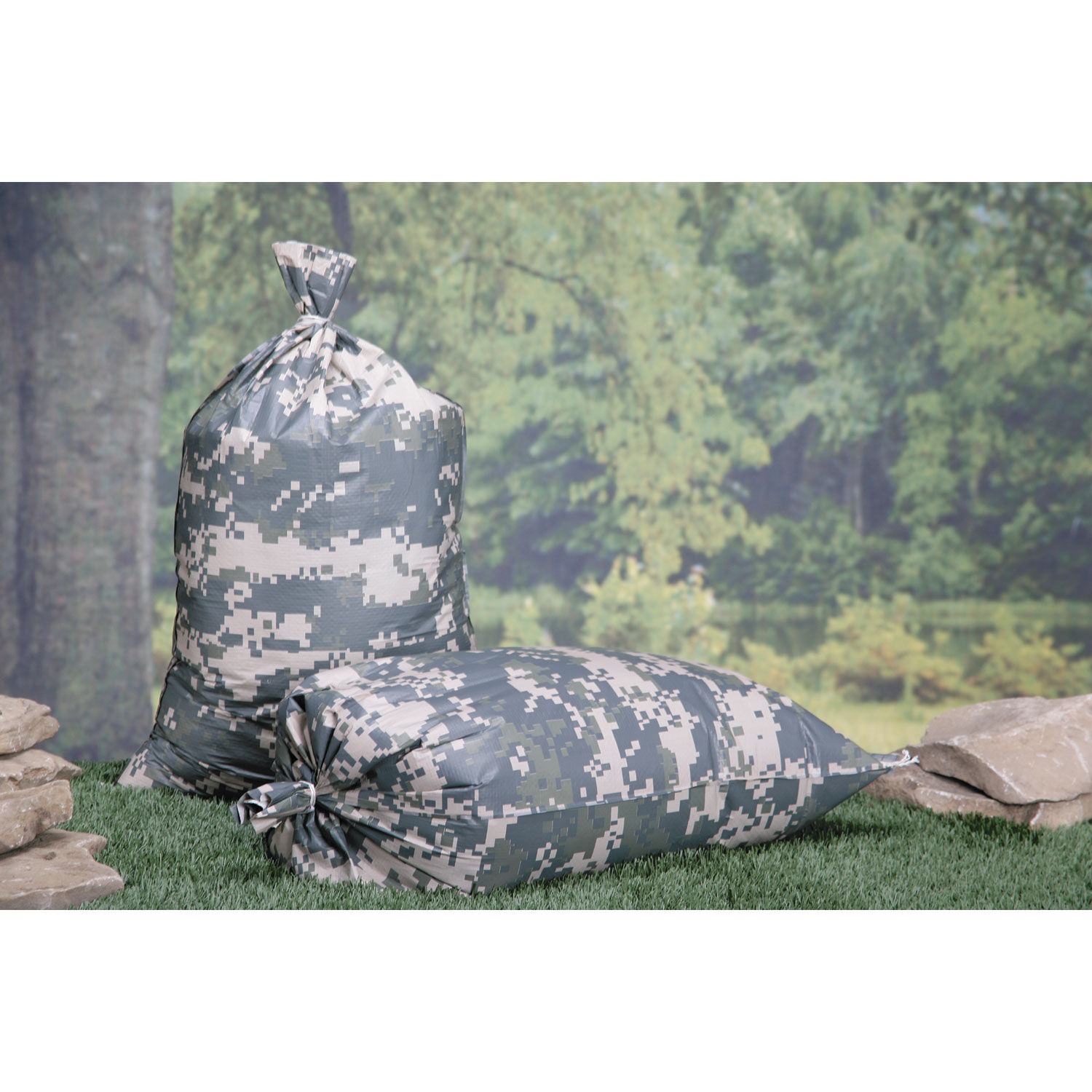 Digital Camouflage Sand Bag by AbilityOne® NSN5681328