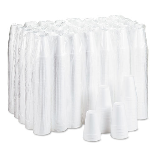 DART 16 oz. White Disposable Foam Cups, 20/Bag, 25 Bags/Carton DCC16J165 -  The Home Depot