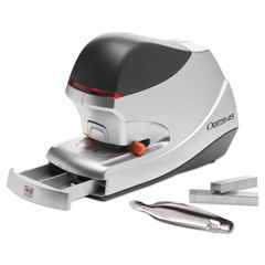 SWI48209 - Optima 45 Electric Stapler, 45-Sheet Capacity, Silver/Gray