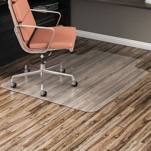 All Day Use Non Studded Chair Mat For Hard Floors By Alera