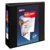 AVE79693 - Heavy-Duty View Binder with DuraHinge and Locking One Touch EZD Rings, 3 Rings, 3" Capacity, 11 x 8.5, Black