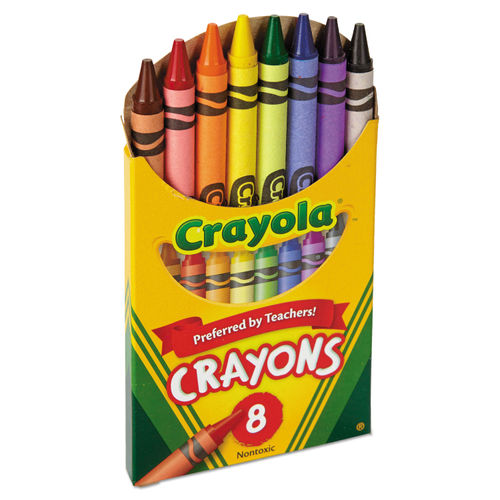 8 Count Crayola Tip Collection Crayons: What's Inside the Box