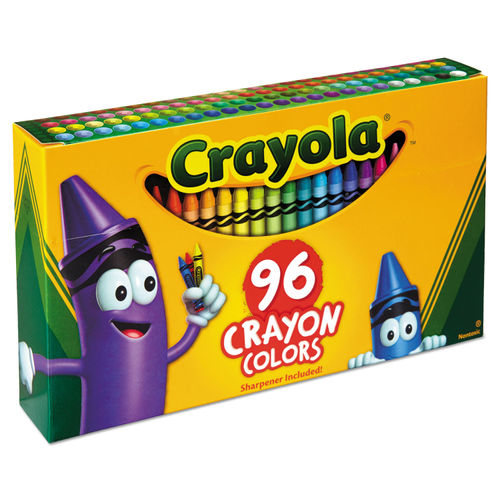 Promotional 8-Piece Crayon Set Printed with Your Logo In One Color - 500  QTY