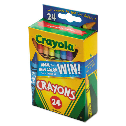 Dixie Crayon Case 24 Colors Clear 241C (10pcs)