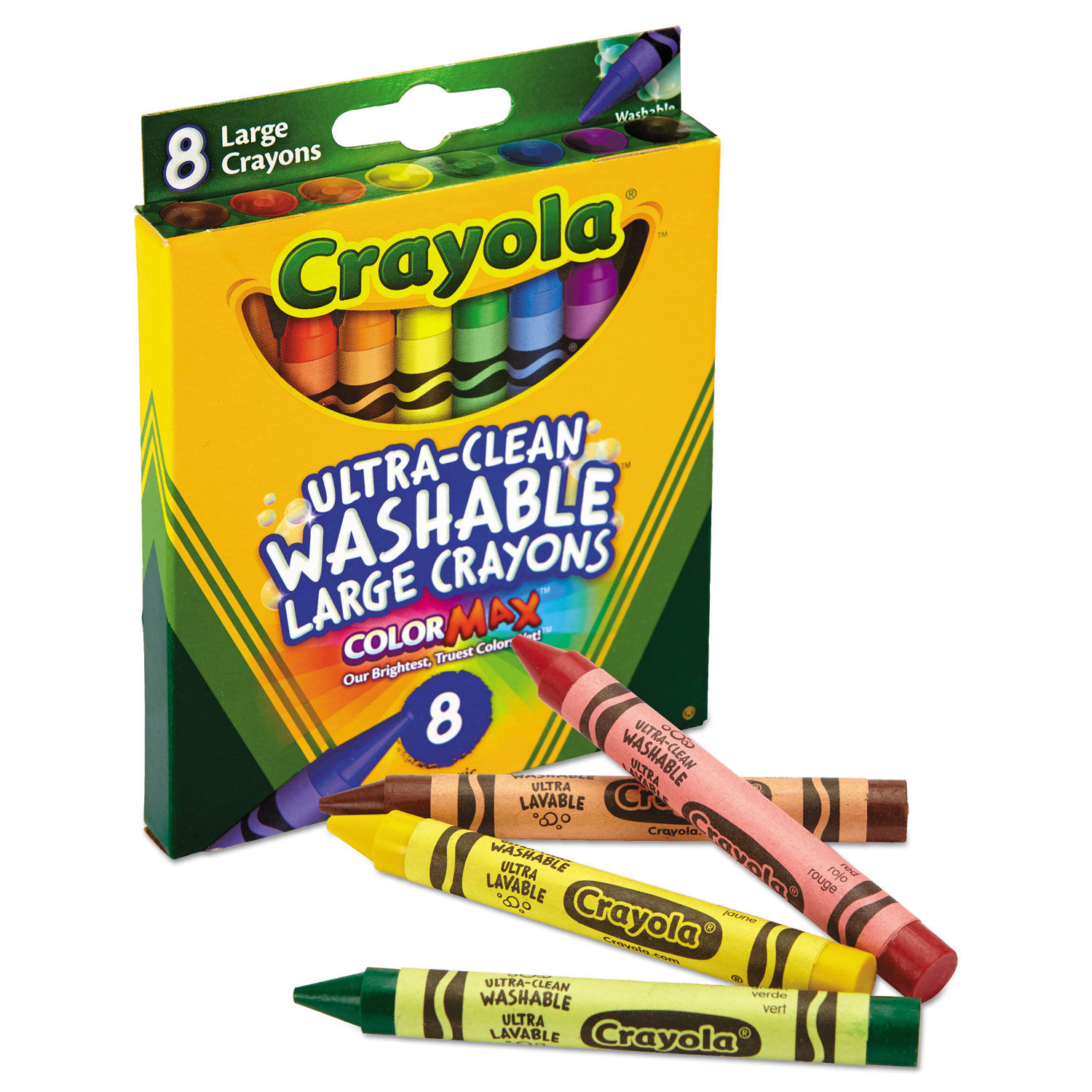 Crayola: 48 count, Ultra-Clean Washable Crayons Color Max