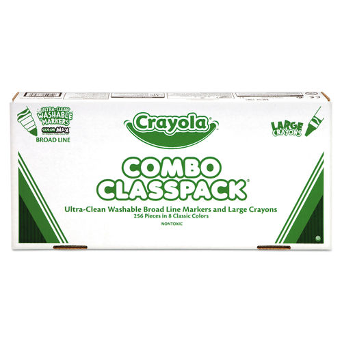 Crayola Broad Line Marker Classpack - Office Depot