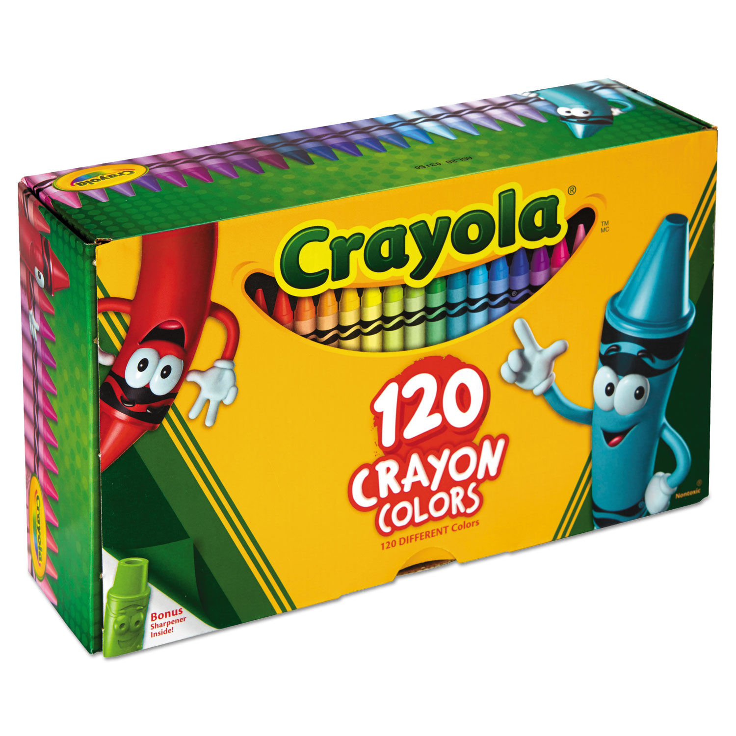 Crayola Classic Color Pack Crayons, Tuck Box, 64 Colors Box 52-0064