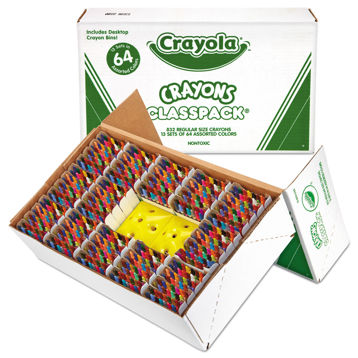 Classpack de 208 crayons de couleur Evolution dont 80 gratuits