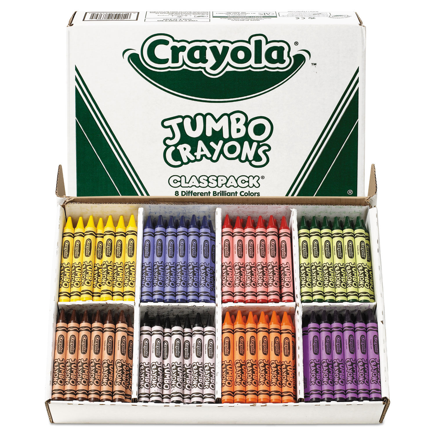 Jumbo Classpack Crayons by Crayola® CYO528389