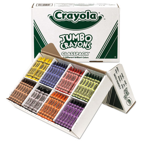 CRAYOLA MyFirst Jumbo Crayons - Assorted Colours  