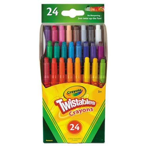  Crayola Crayons Bulk, 24 Crayon Packs with 24 Assorted