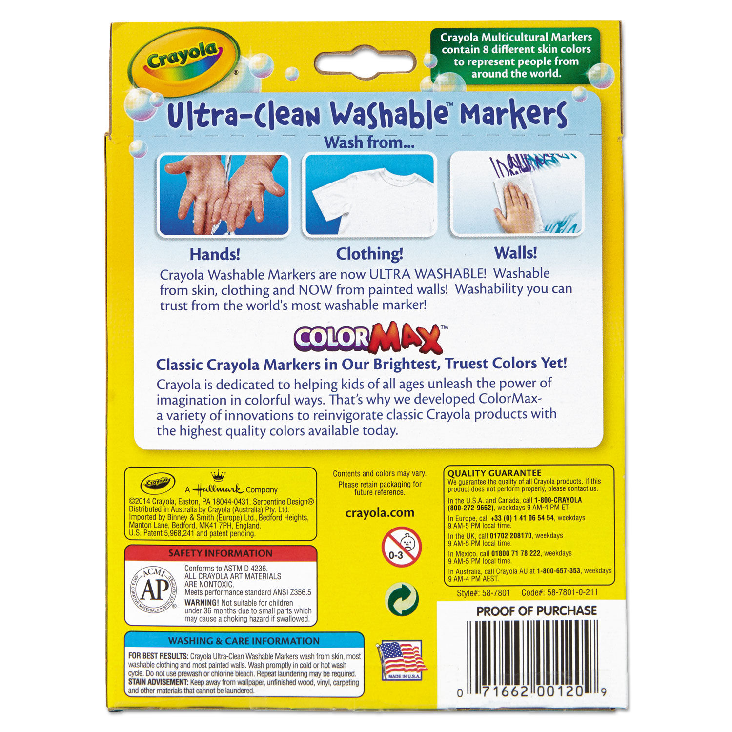 MARKERS CRAYOLA 10PK  Bloomsburg University Store