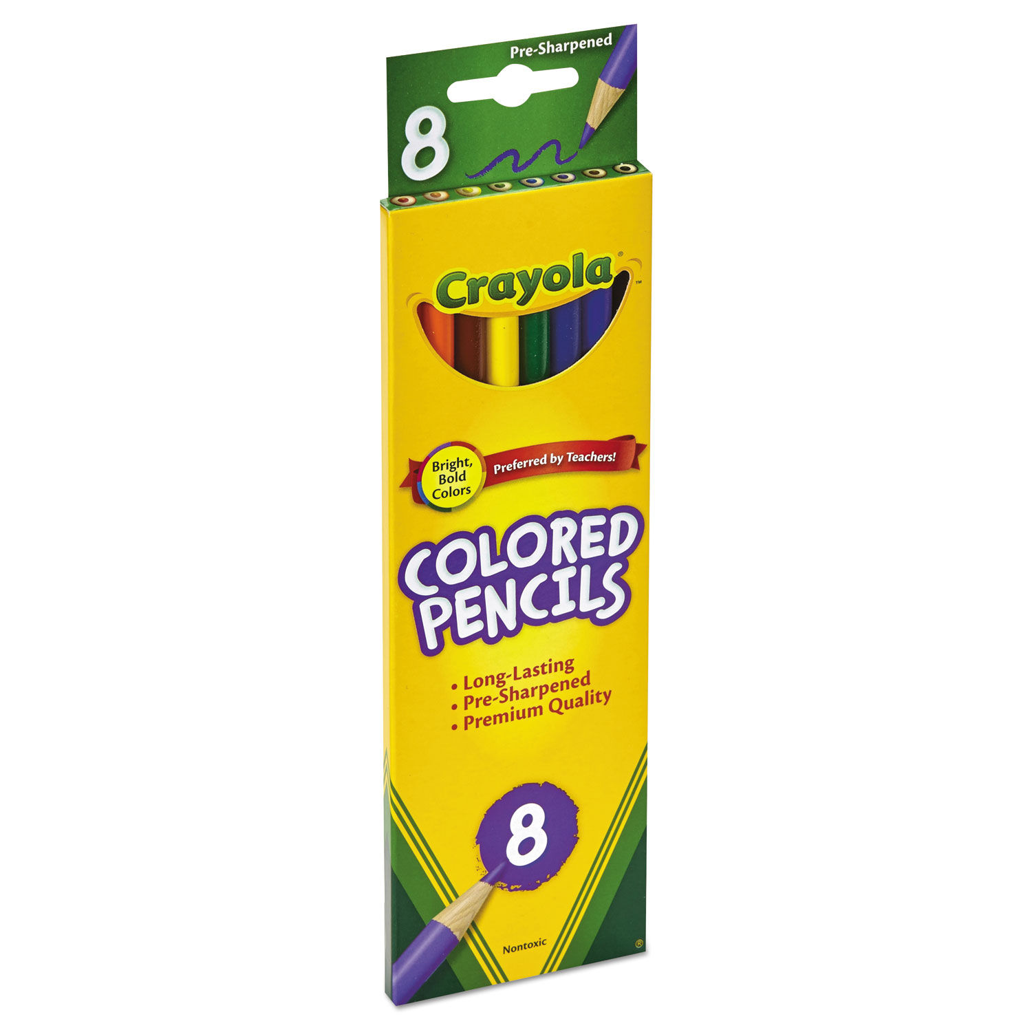 Crayola Color Pencils Assorted Colors Box Of 24 Color Pencils - Office Depot