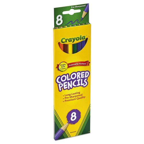 Crayola Colored Pencils, Pre-Sharpened - 50 pencils