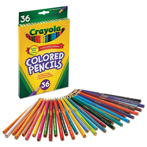 Standard Crayons 8 Count - Set of 36