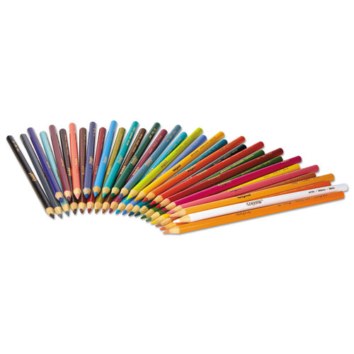 Crayola Color Pencils Assorted Colors Box Of 50 Color Pencils - Office Depot