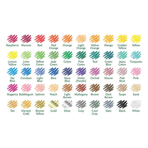 Crayola Color Pencils Set Of 36 Colors - Office Depot