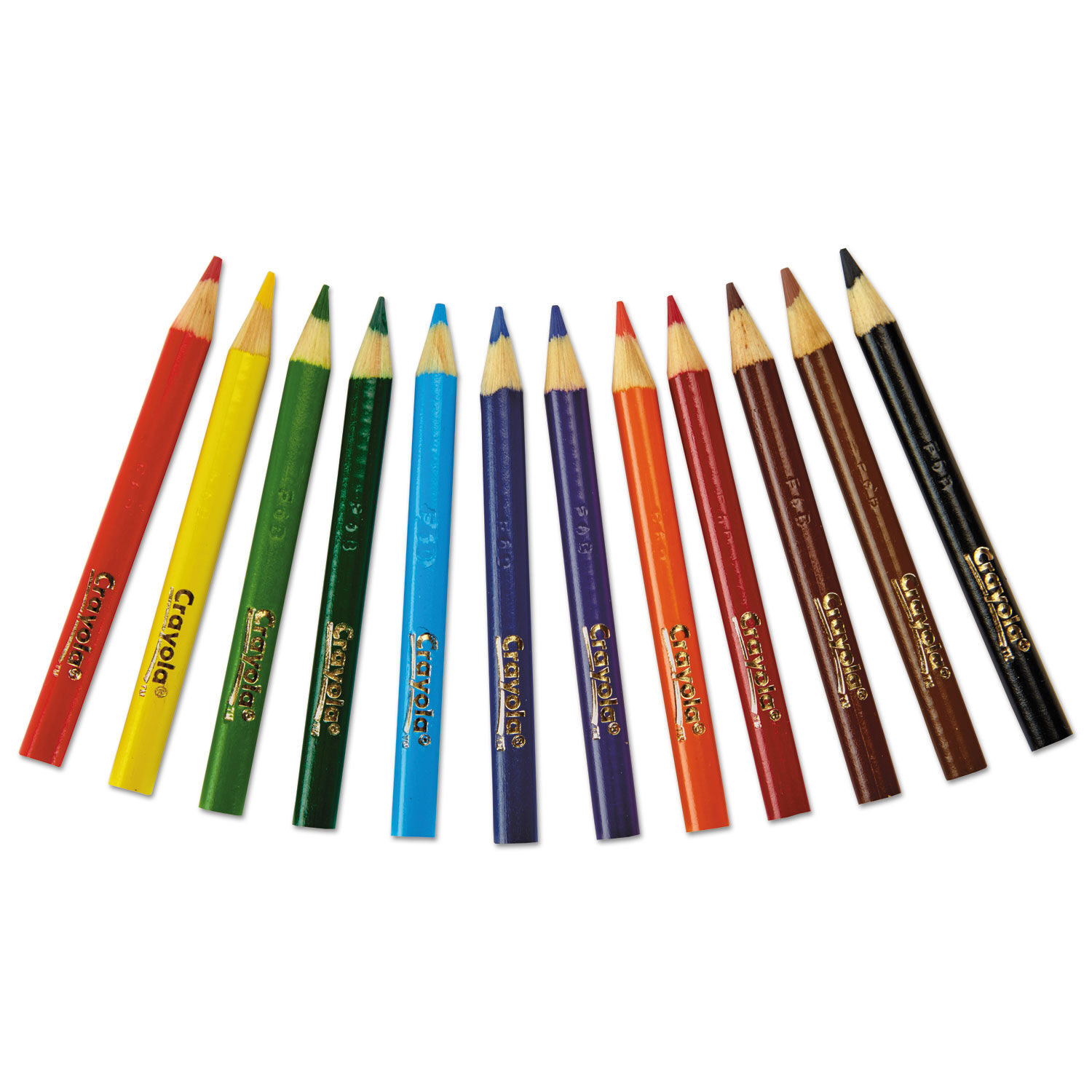 Mini Crayola Colored Pencils, Set of 12 Assorted Colors – Absolutely EVO