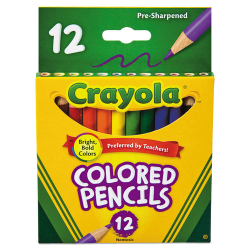 Short-Length Colored Pencil Set by Crayola® CYO684112