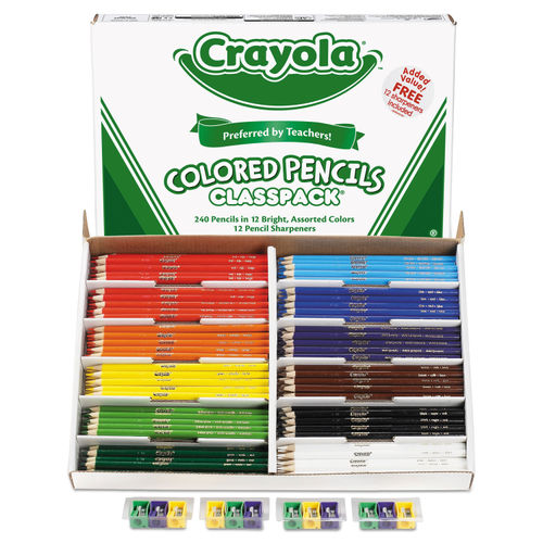 Crayola Classpack Color Pencils Set Of 462 - Office Depot