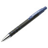 NSN3527310 - 7520013527310 SKILCRAFT Rubberized Ballpoint Pen, Retractable, Fine 0.7 mm, Blue Ink, Black Barrel, Dozen