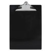 SAU21603 - Recycled Plastic Clipboard with Ruler Edge, 1" Clip Capacity, Holds 8.5 x 11 Sheets, Black