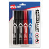 AVE07905 - MARKS A LOT Regular Desk-Style Permanent Marker, Broad Chisel Tip, Assorted Colors, 4/Set (7905)