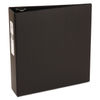 AVE03602 - Economy Non-View Binder with Round Rings, 3 Rings, 3" Capacity, 11 x 8.5, Black, (3602)