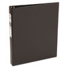 AVE03301 - Economy Non-View Binder with Round Rings, 3 Rings, 1" Capacity, 11 x 8.5, Black, (3301)