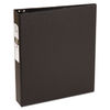 AVE03401 - Economy Non-View Binder with Round Rings, 3 Rings, 1.5" Capacity, 11 x 8.5, Black, (3401)