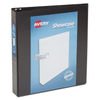 AVE19650 - Showcase Economy View Binder with Round Rings, 3 Rings, 1.5" Capacity, 11 x 8.5, Black