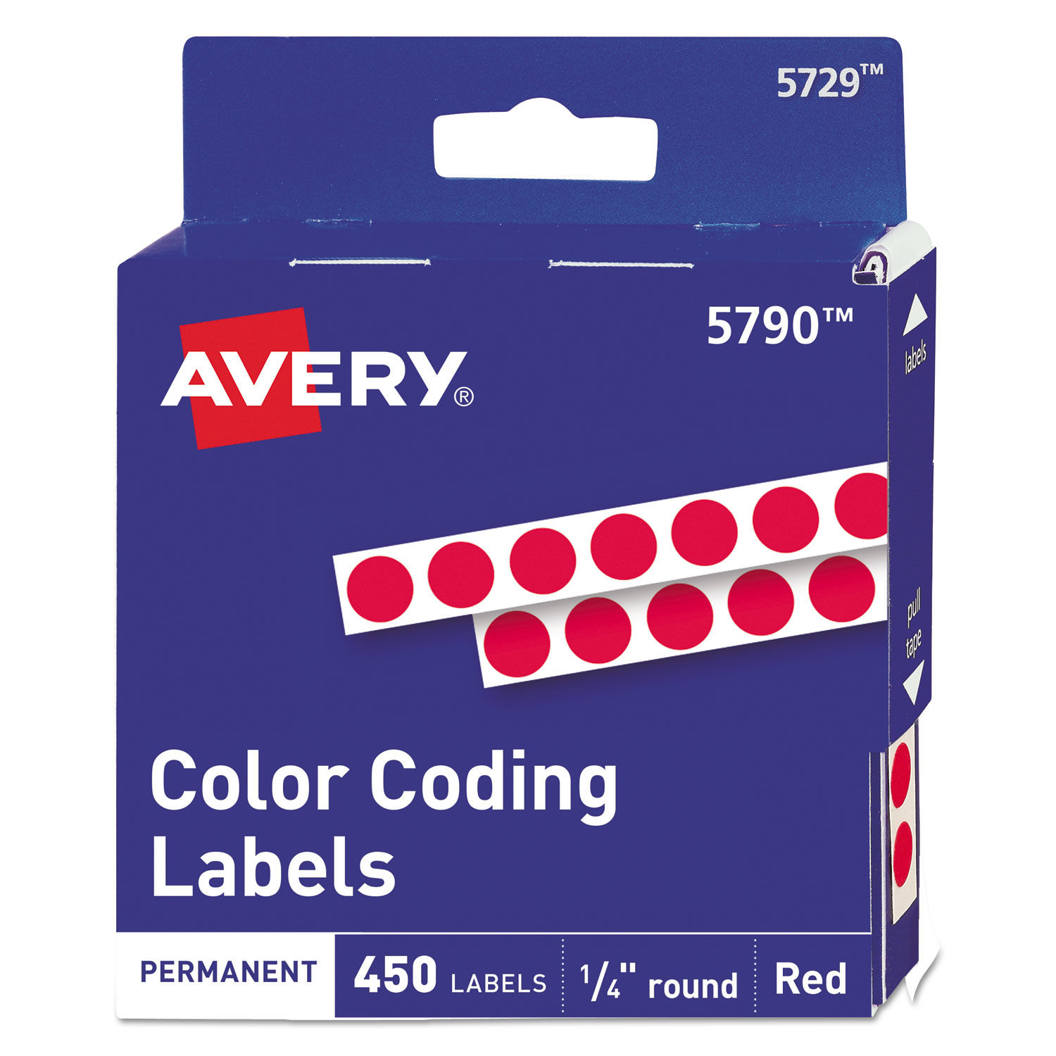 round color coding labels