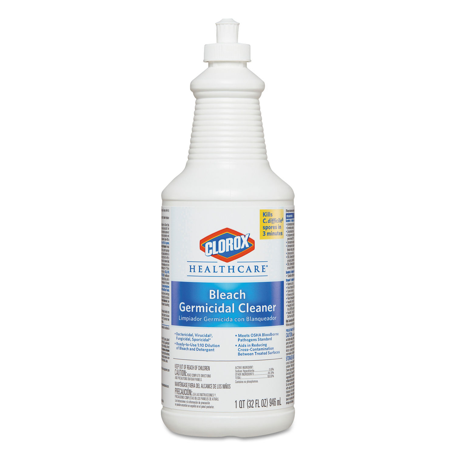 Bleach Germicidal Cleaner by Clorox® Healthcare® CLO68832EA