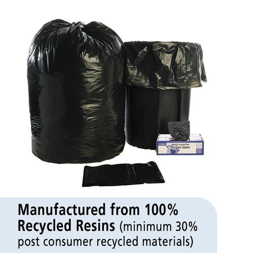 Stout Trash Bags 1.3 mil 20 30 Gallons 30 x 39 Brown Carton Of 100 - Office  Depot
