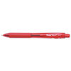 PENBK440B - WOW! Ballpoint Pen, Retractable, Medium 1 mm, Red Ink, Translucent Red/Red Barrel, Dozen